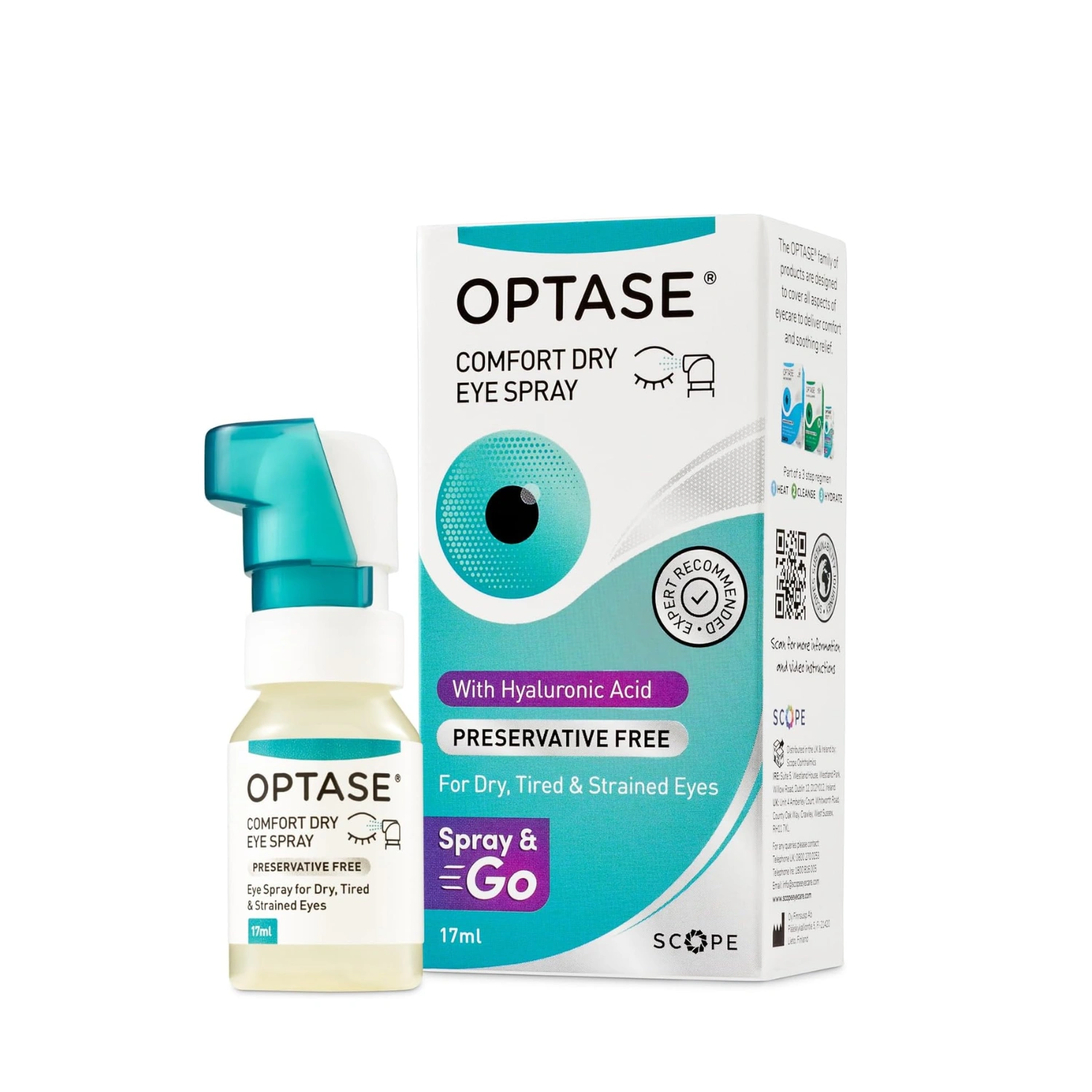 Optase Comfort Dry Eye Spray 17ml