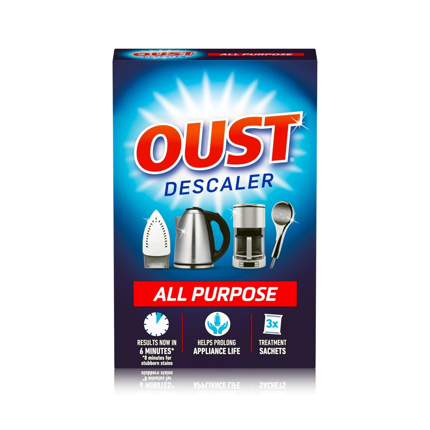 Oust All Purpose Descaler Sachets 3