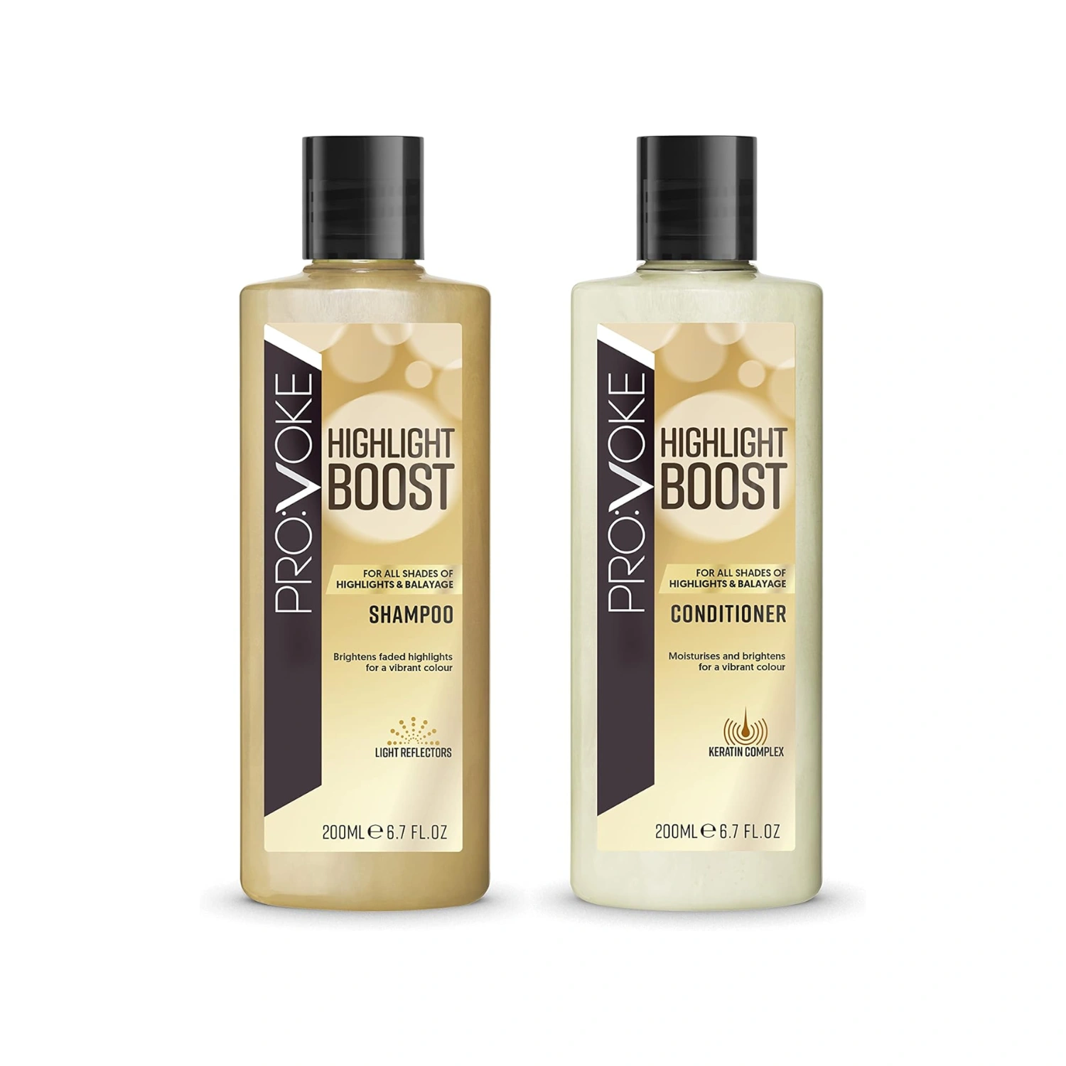 PROVOKE Highlight Boost Shampoo & Conditioner 200ml