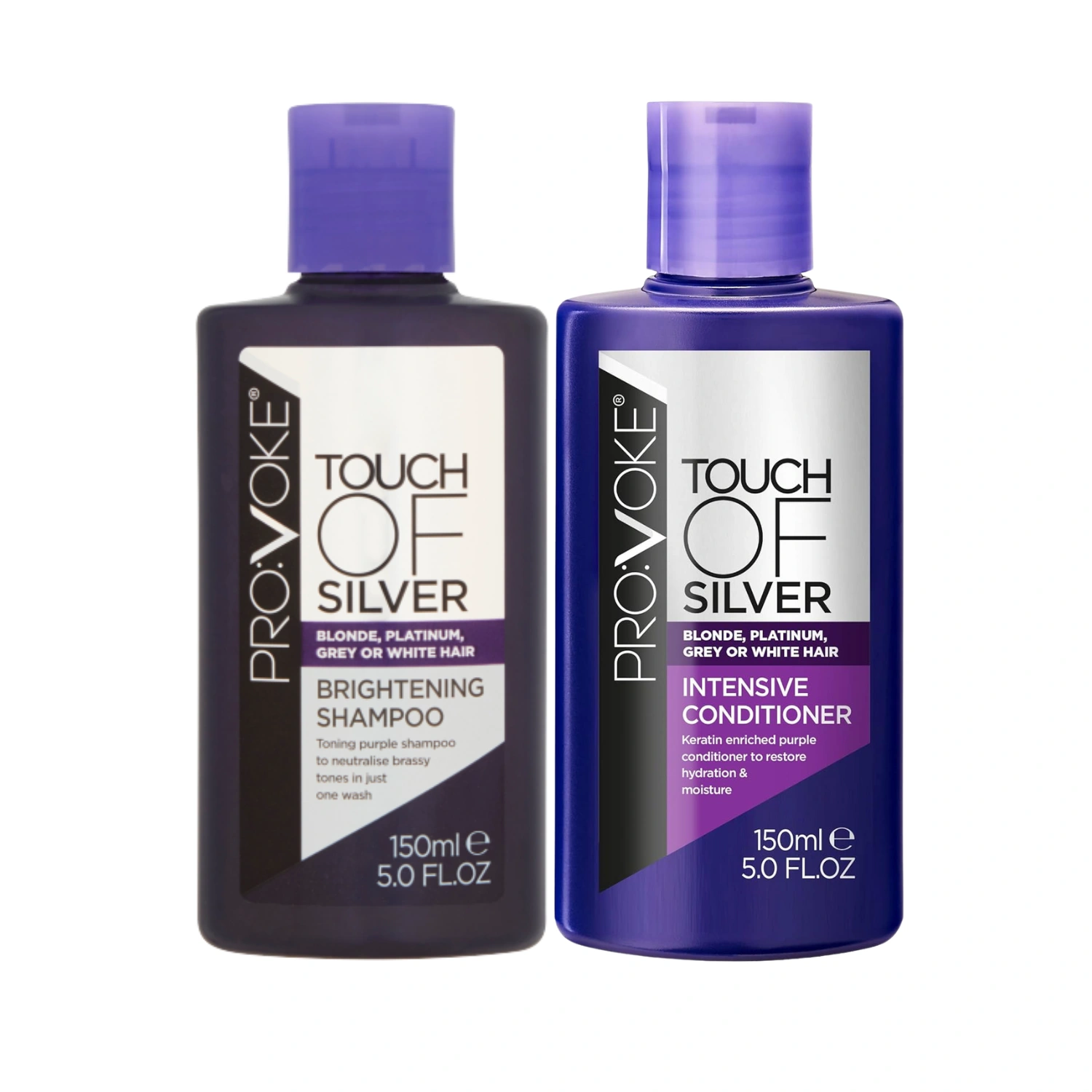 Touch of Silver Brightening Shampoo & Intensive Conditioner 150ml