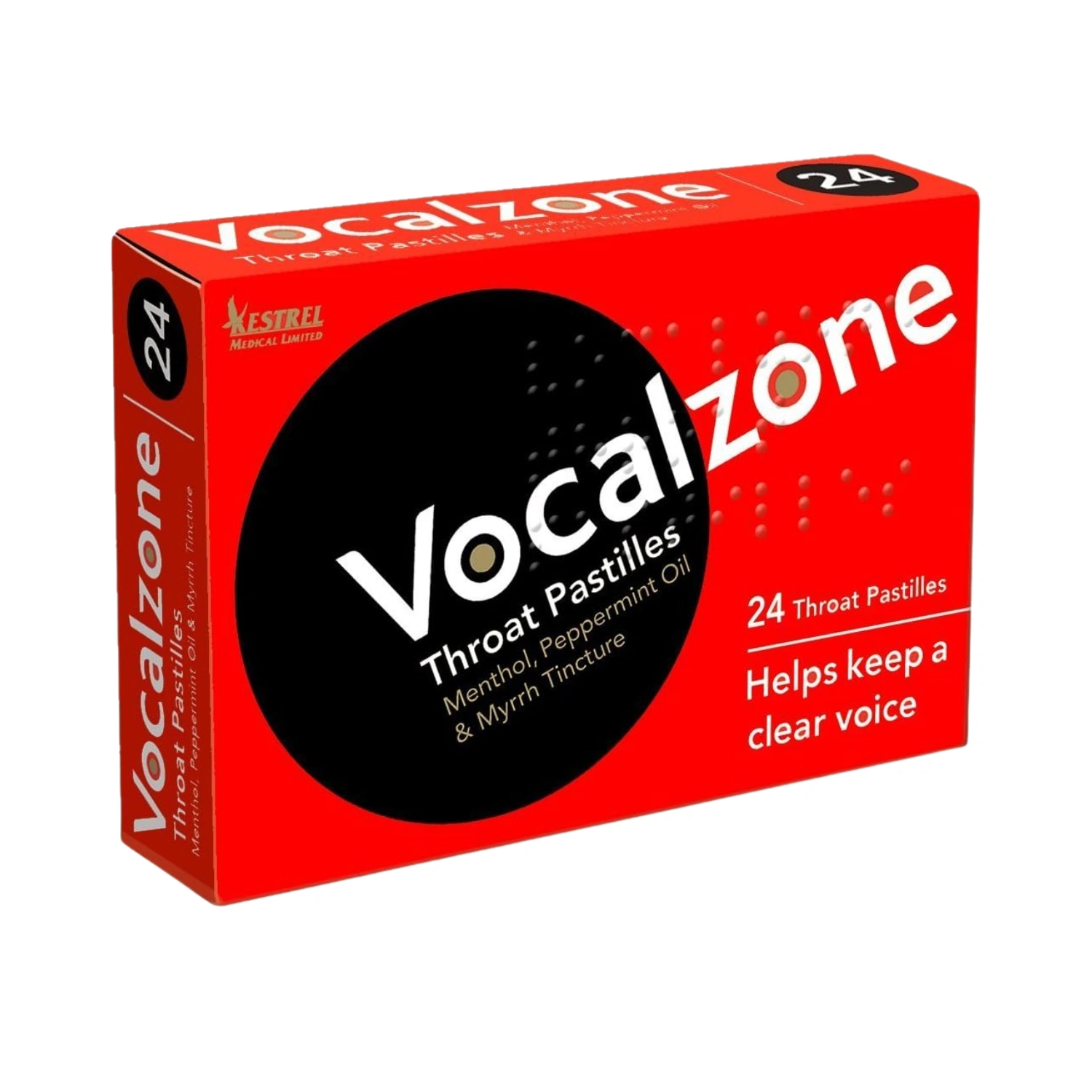 Vocalzone Original Lozenges 24 Pack - Throat Comfort