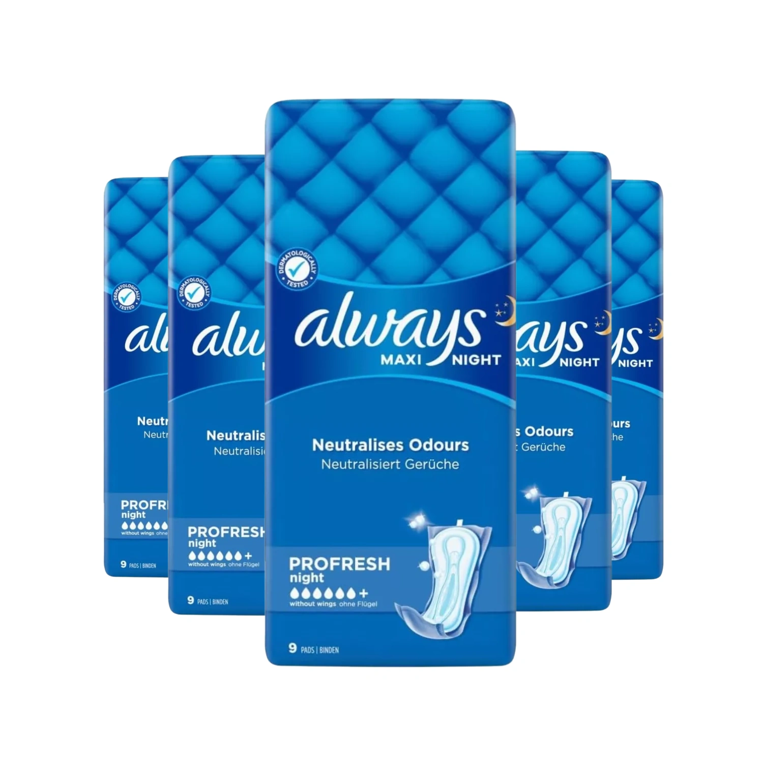 Always Maxi Night Plus 9 - Lot of 5
