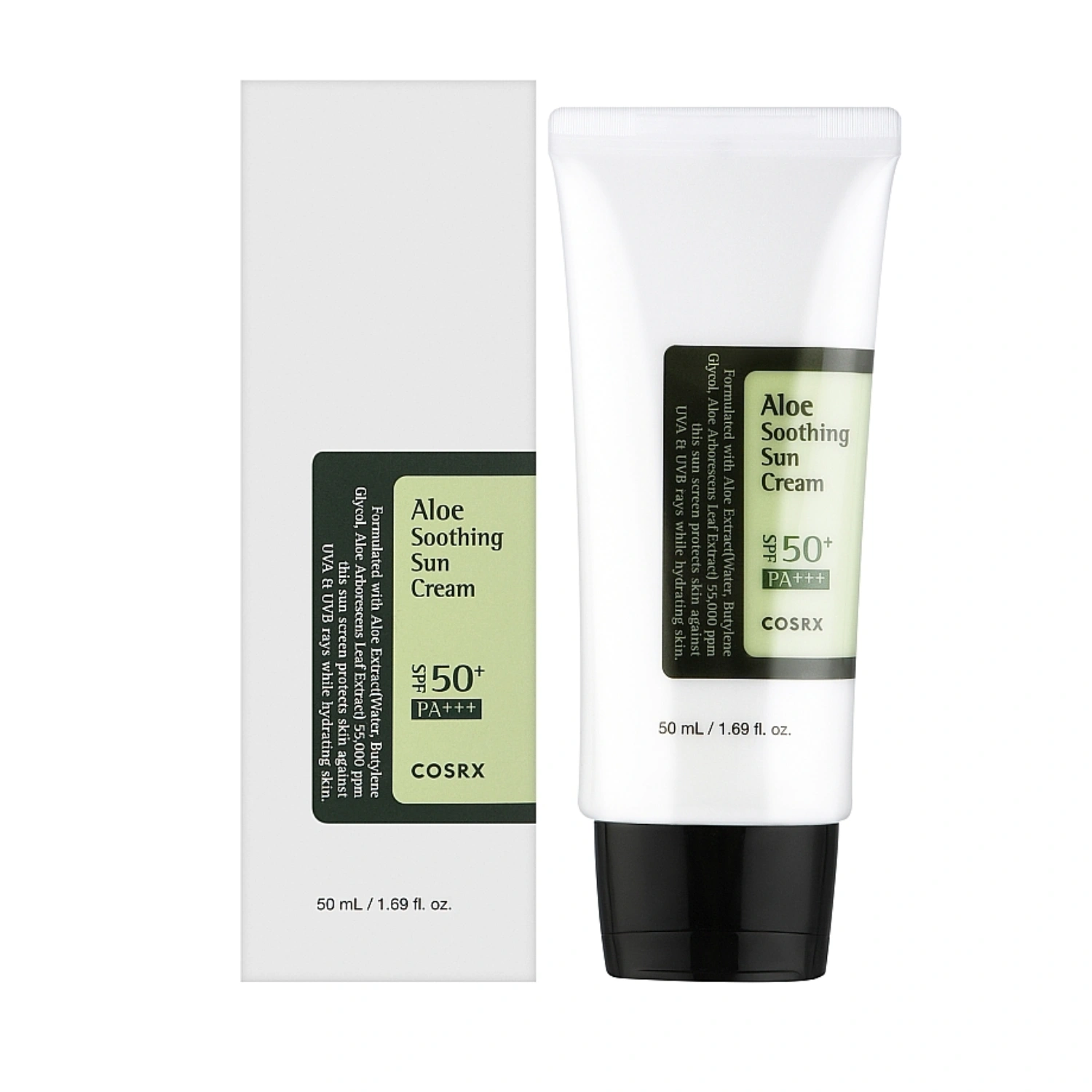 COSRX Aloe Soothing Sun Cream SPF50 PA+++ 50ml