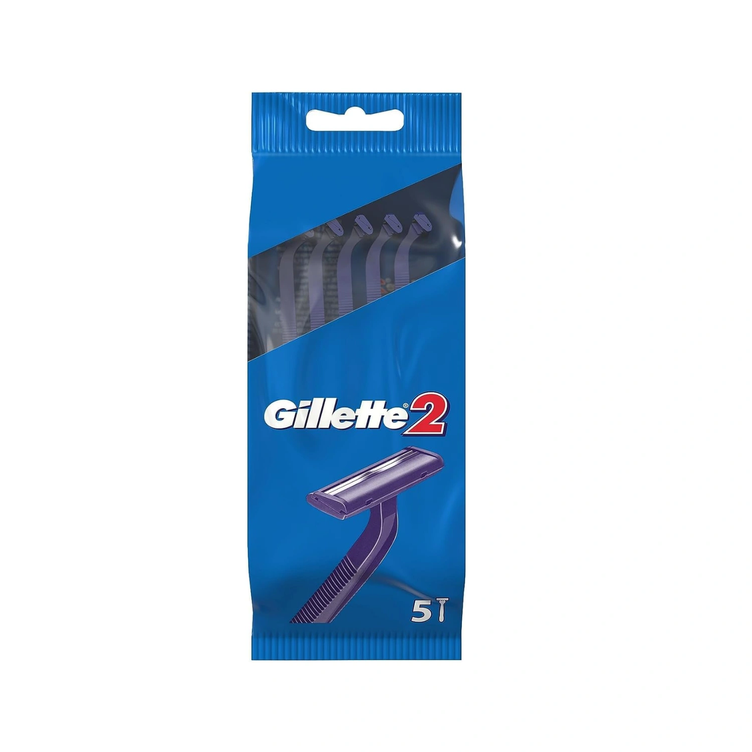 Gillette G2 Twin Blade Disposable Razor 5 Pack