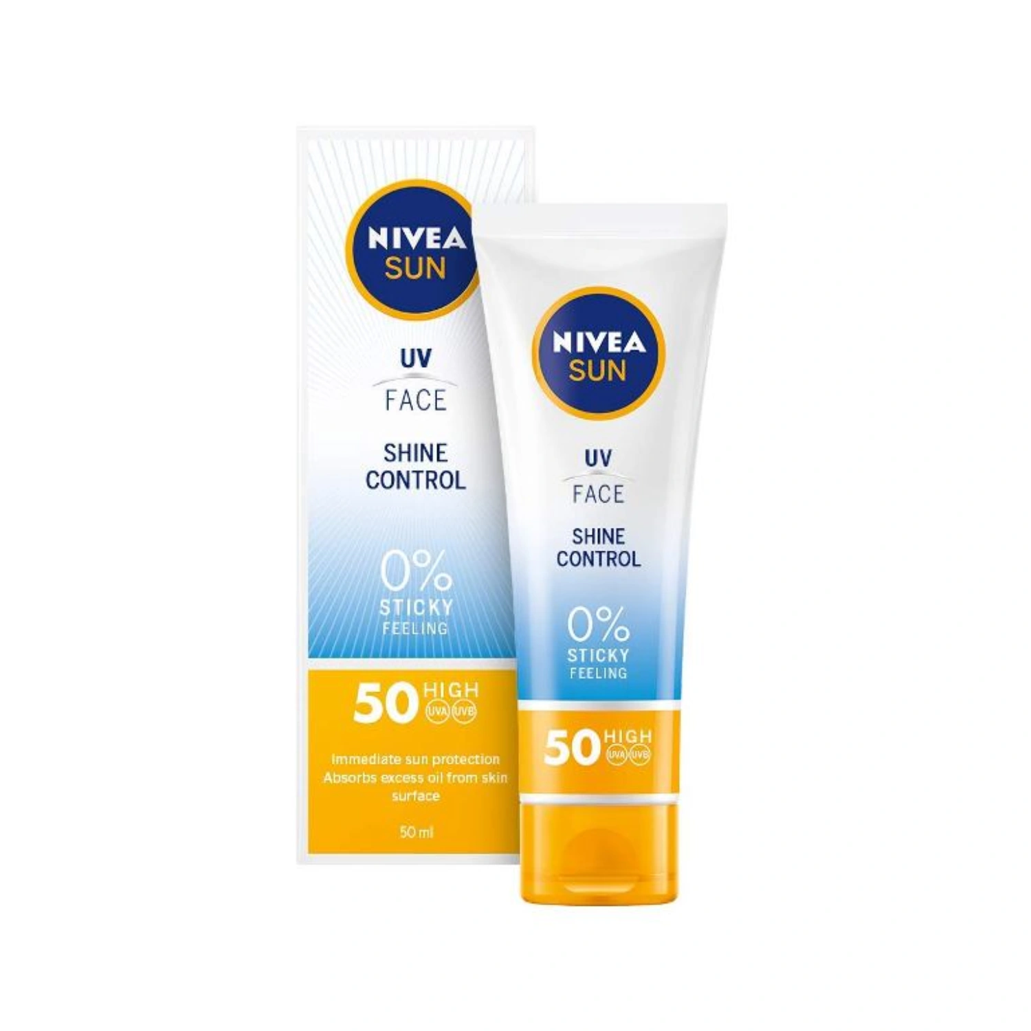 NIVEA Sun UV Face Shine Control SPF 50 Cream 50ml