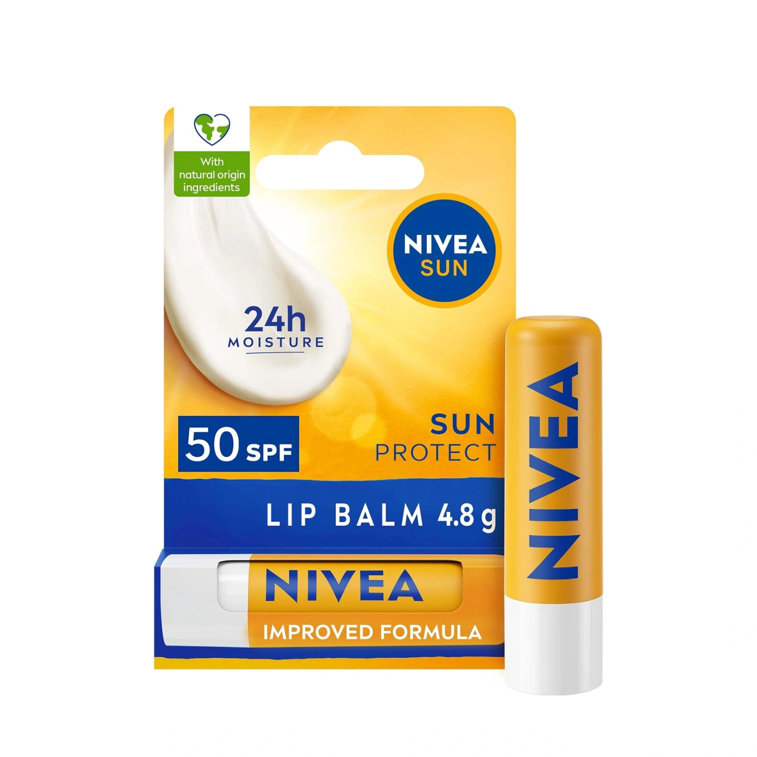 Nivea Sun Protect Caring Lip Balm SPF30 4.8g