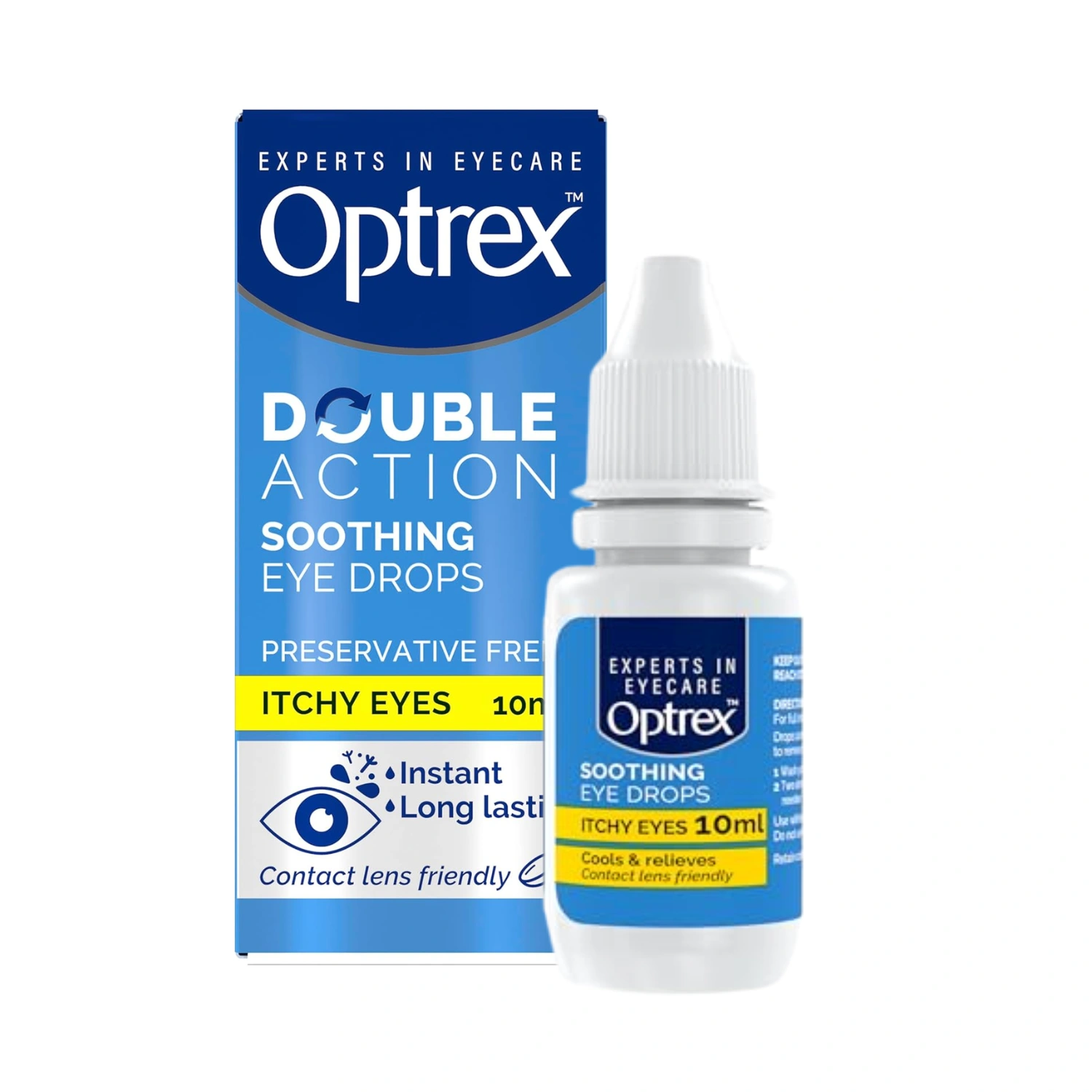 Optrex Double Action Soothing Eye Drops 10ml