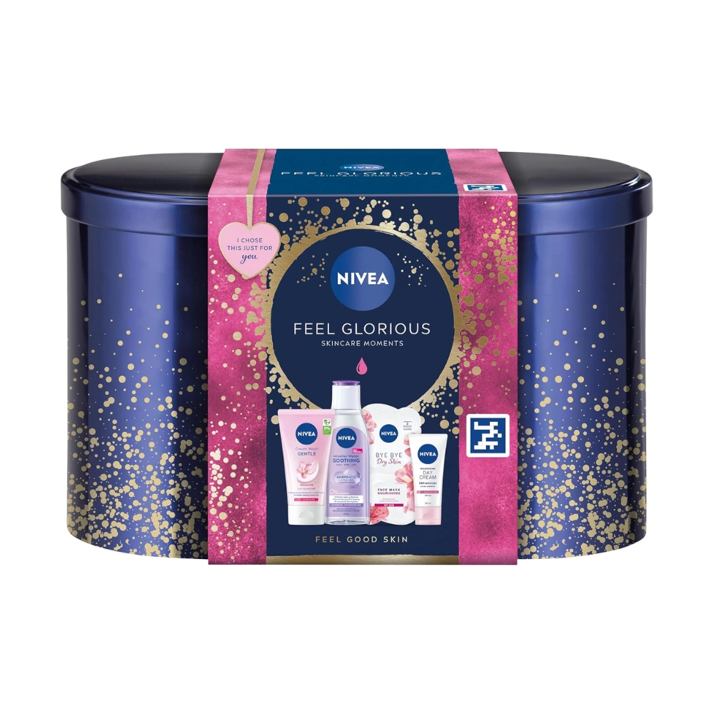 NIVEA Feel Glorious Gift Set 5 Products Women's Gift Set