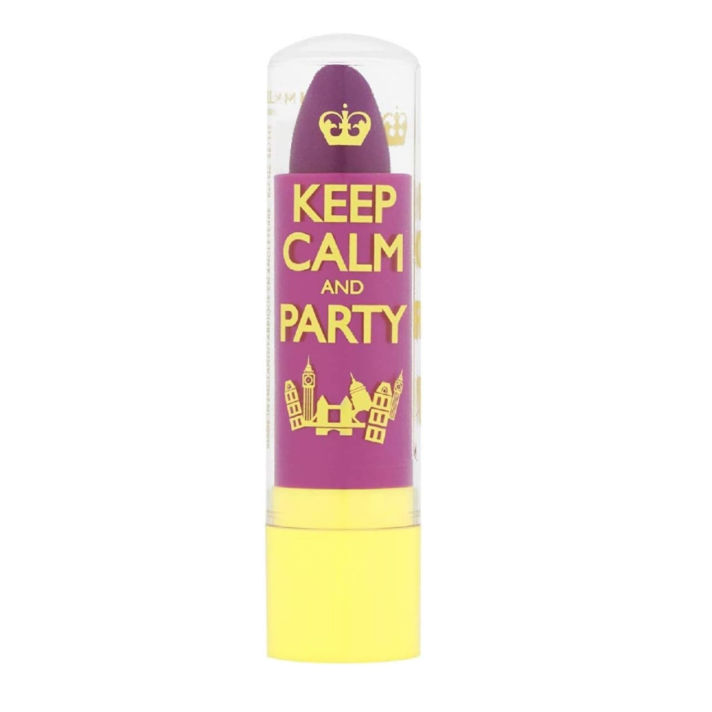 Rimmel Keep Calm And Party Lip Balm 050 Violet Blush 30ml