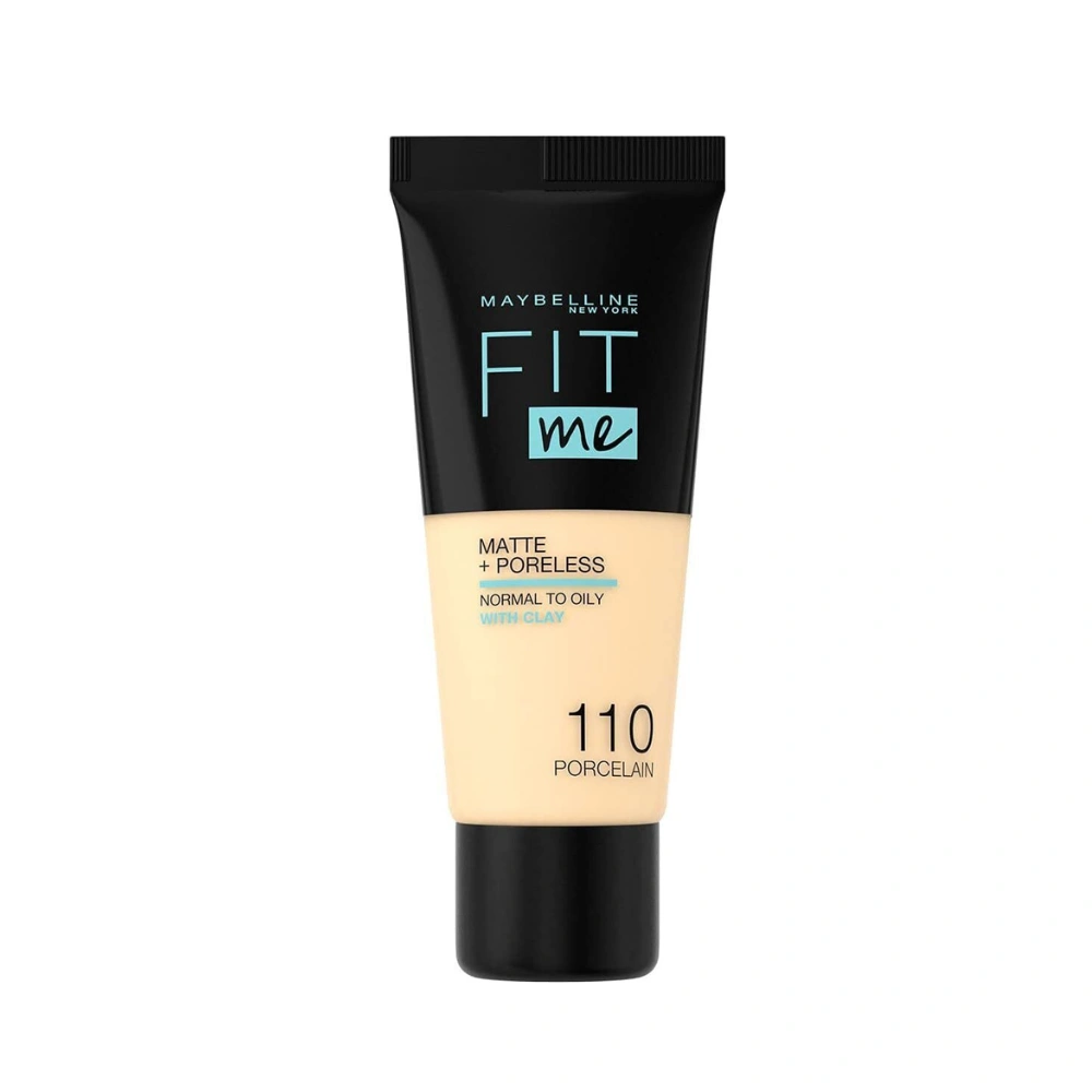 Maybelline Fit Me Matte Poreless Foundation 110 Porcelain 30ml