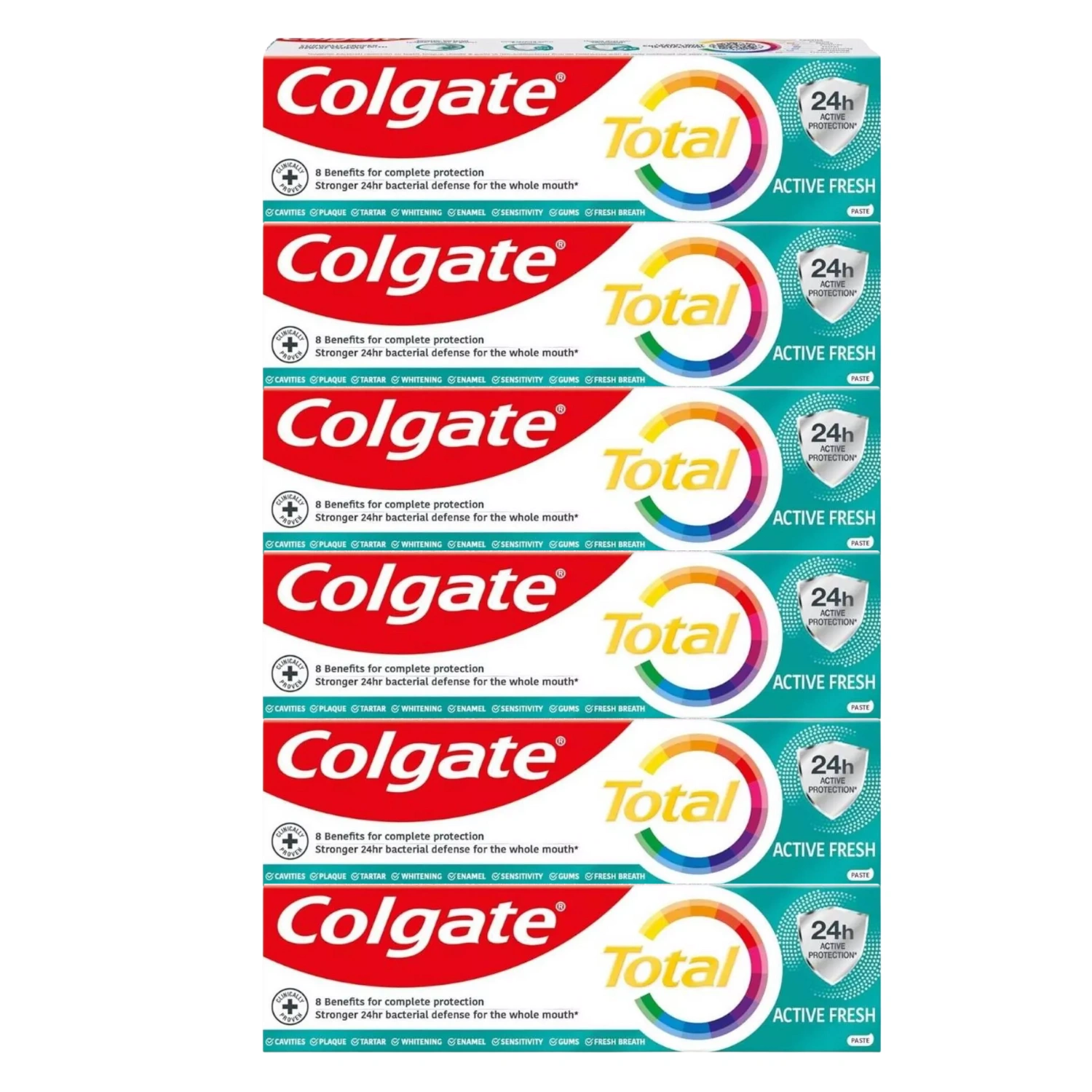 Colgate Total Advanced Deep Clean Toothpaste 75ml - Pack of 6