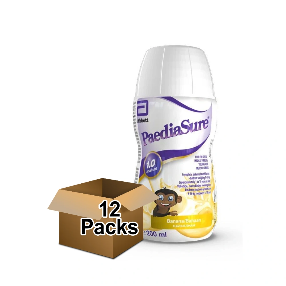 PaediaSure Banana 200ml - Pack of 12