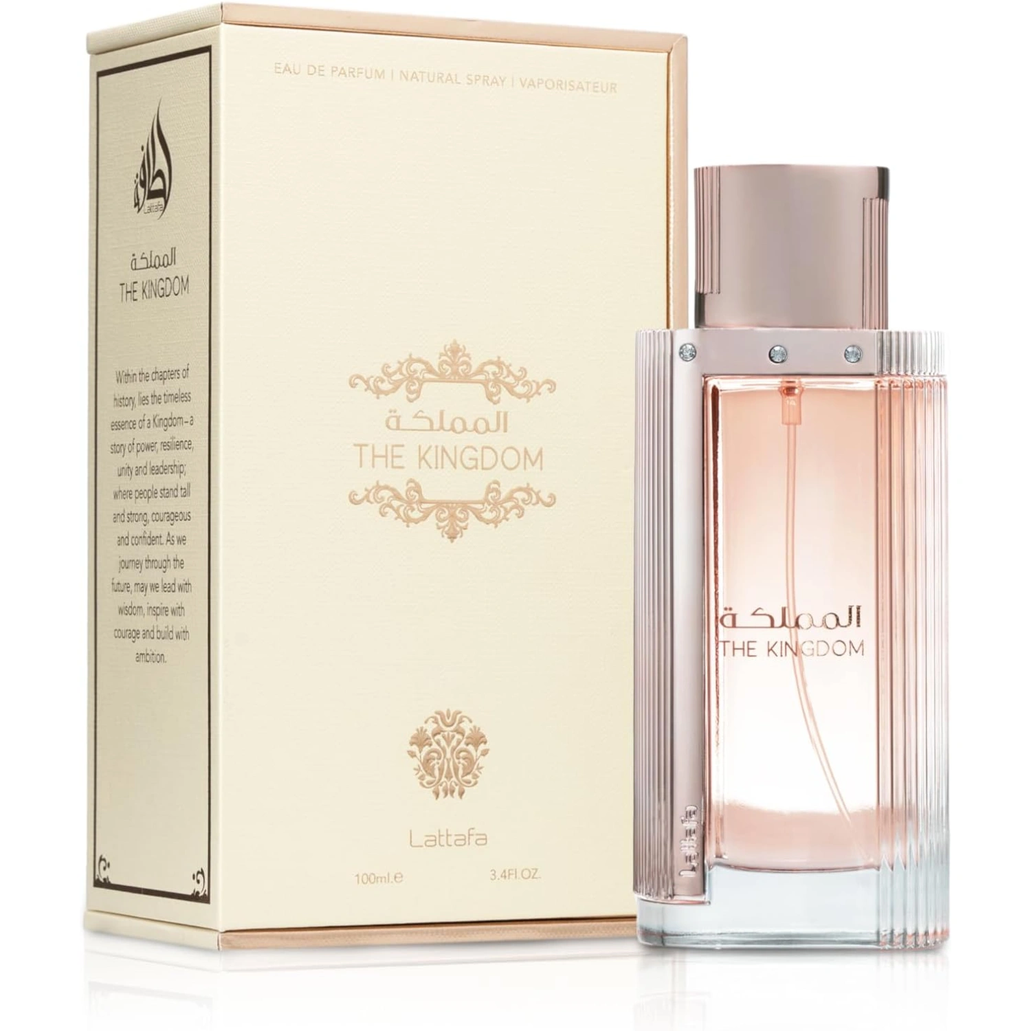 Lattafa The Kingdom Woman Eau De Parfum Spray 100ml