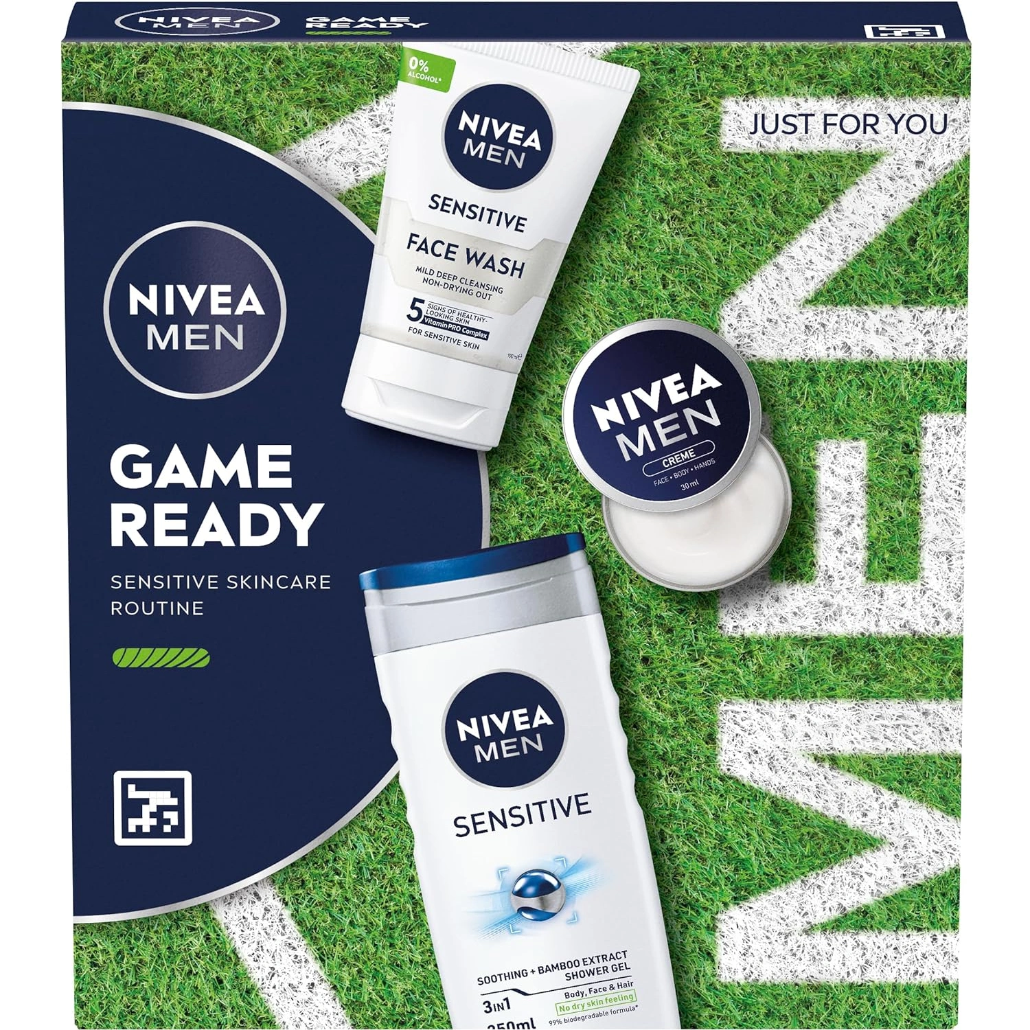 Nivea Men Game Ready 3Pc Gift Set
