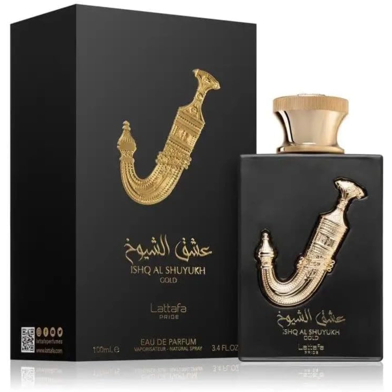 Lattafa Ishq Al Shuyukh Gold Eau De Parfum Spray 100ml