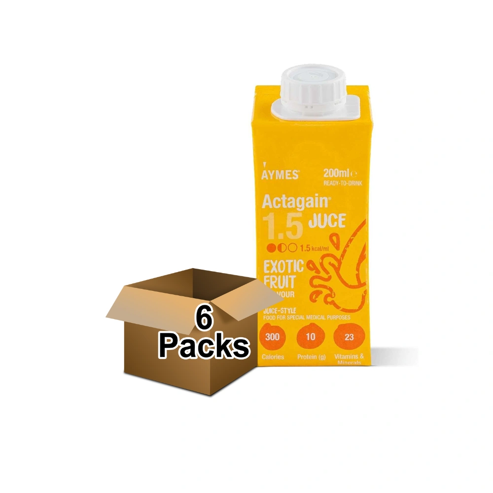 Actagain 1.5 Juce Exotic Fruit 200ml - Pack of 6