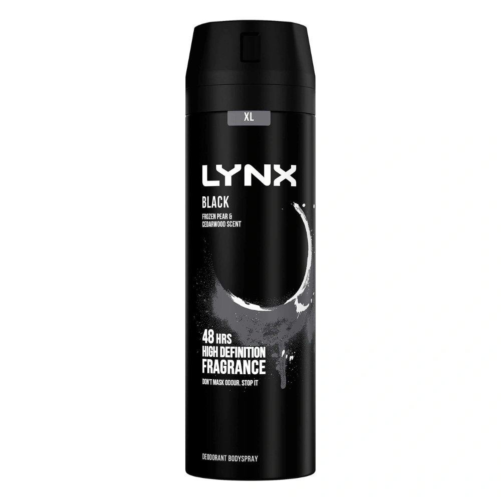 Lynx Body Spray Black 200ml