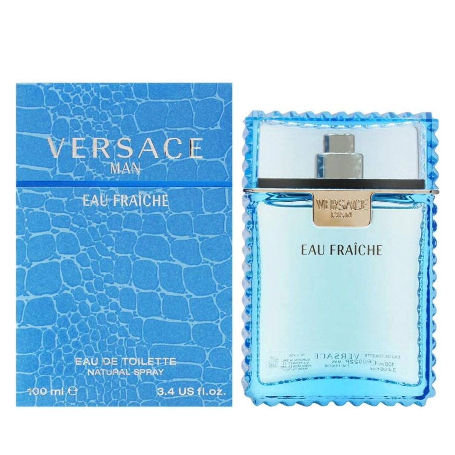 Versace Man Eau Fraiche Eau De Toilette Spray 100ml