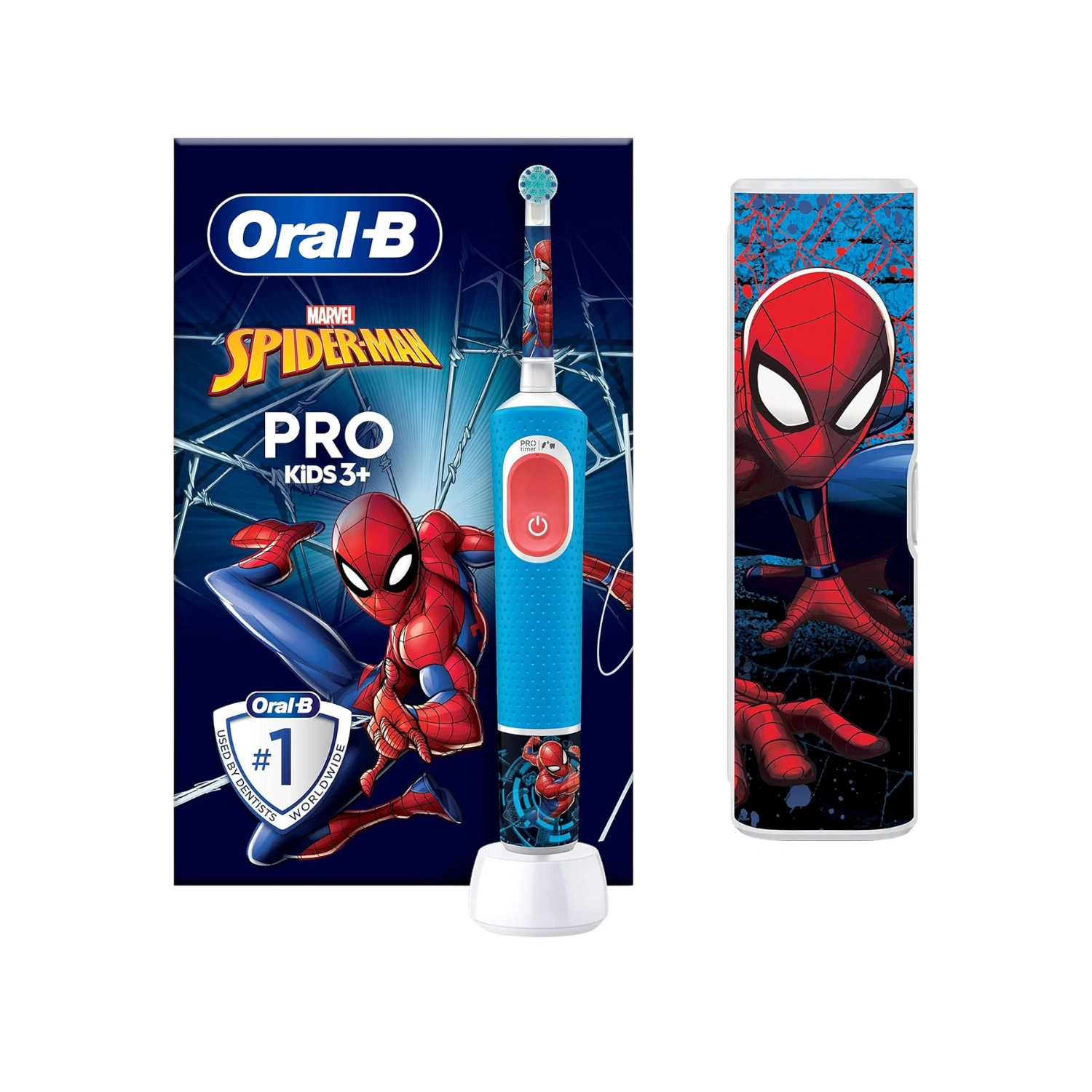 Oral B Kids Toothbrush Giftset Spiderman