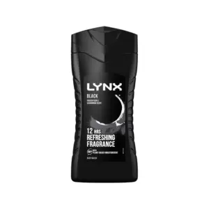 Lynx Black Shower Gel Men's Body Wash 225ml