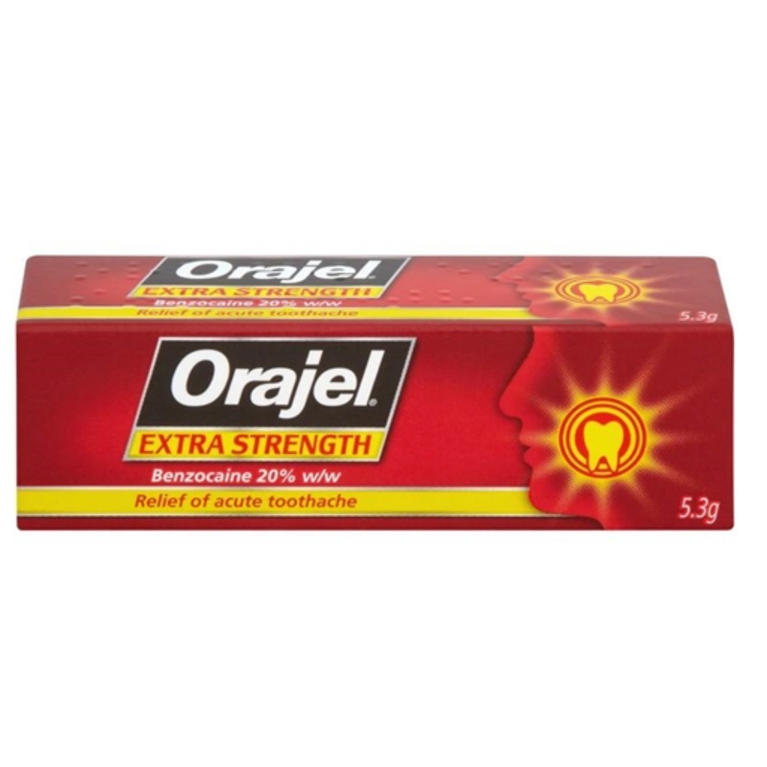 Orajel Extra Strength Dental Gel 5.3g